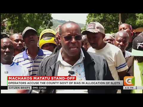 Transport paralysed in Machakos as matatu operators withdraw vehicles from park