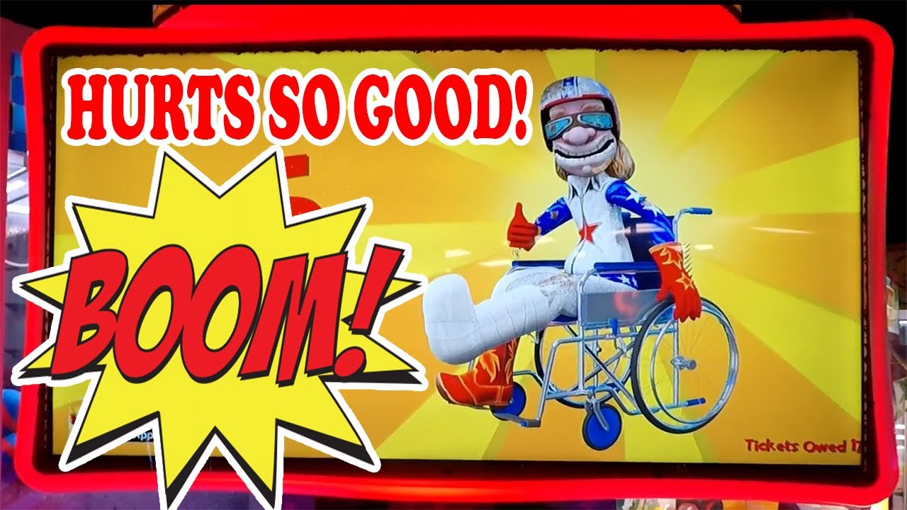 Willy Crash Arcade Game By Bay Tek Hurts So Good! New Arcade Game from IAAPA 2018! TeamCC