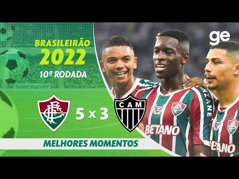 Gols e lances de Fluminense x Atlético Mineiro