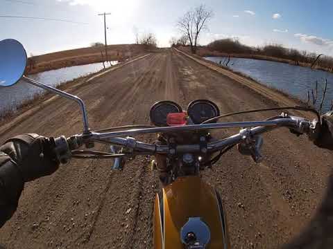 A ride on my 1973 Yamaha CT3