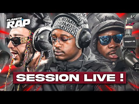 SESSION FREESTYLE avec Le Risque, Uzi, ISS, Arka, Aguib & La Remo ! #PlanèteRap