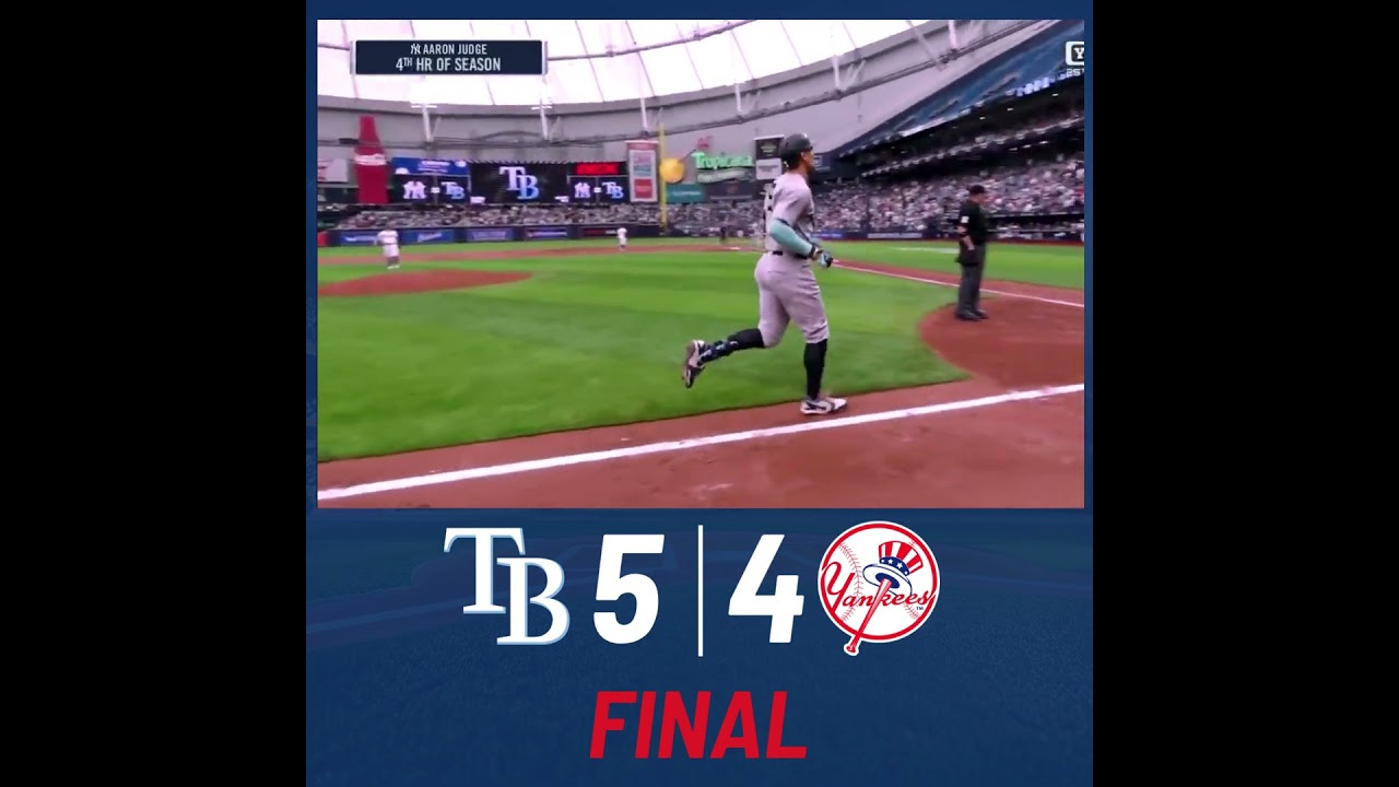 Yankees Lose Another One-Run Game 😔 | Rays 5-4 Yankees | 0-6 in Close Games