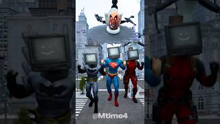 Download lagu OHIO Tv Man Evolution Dance! Batman & Superman Version mp3
