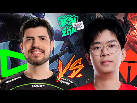 LOUD ROBO vs TES WAYWARD, duelo contra TOP da LPL!! - Bootcamp Worlds 2023