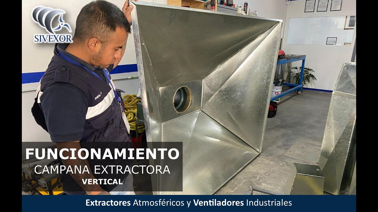 FUNCIONAMIENTO DE CAMPANA EXTRACTORA VERTICAL
