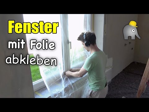 Tape windows and protect them with film: Tips | Simply explained 😃