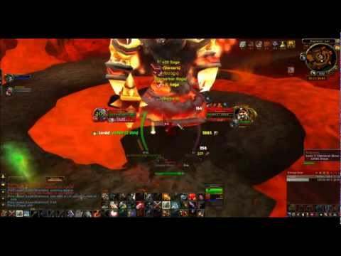 Duoing Molten Core as level 60's: Ragnaros the Firelord