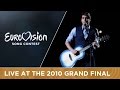 Tom Dice Me And My Guitar LIVE Belgium Grand Final Eurovision 2010
