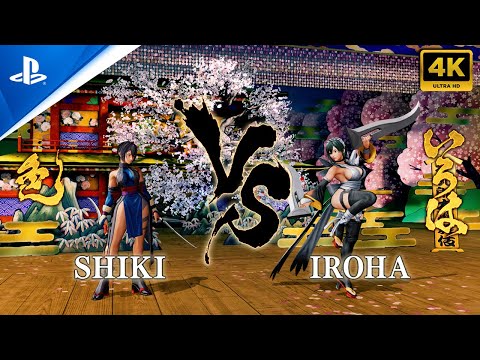 SHIKI vs IROHA | Graceful Shadows - Samurai Shodown PS5 Pro 4K 60FPS HDR