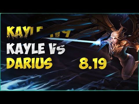 kayle 1v9 | Kayle TOP vs Darius | 8.19