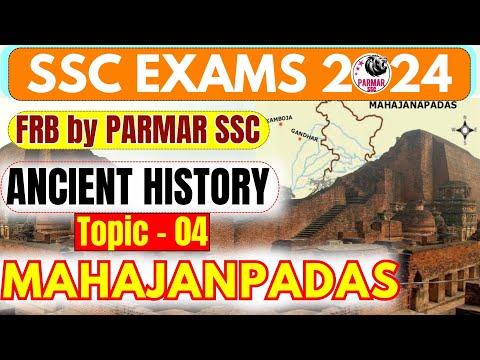 HISTORY FOR SSC 2024 | MAHAJANPADS | FRB | PARMAR SSC