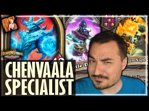 I AM THE CHENVALLA SPECIALIST! - Hearthstone Battlegrounds