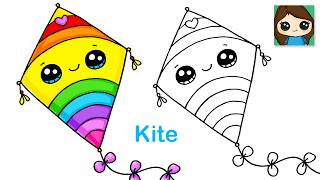 How to Draw a Kite 🪁