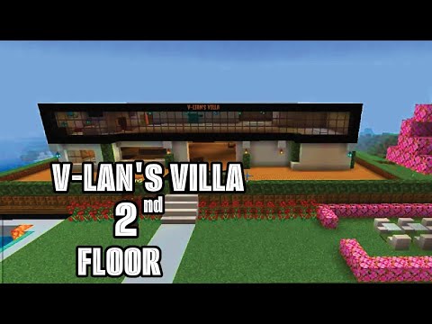 INSANE 2 FLOOR V-LIAN'S VILLA BUILD! | MINECRAFT MADNESS