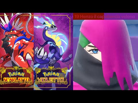 Pokemon Scarlatto e Violetto 19 Henzo il capobanda veleno