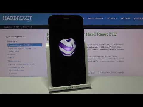 Cómo formatear ZTE Blade V8 Lite - restablecer de fábrica, resetear