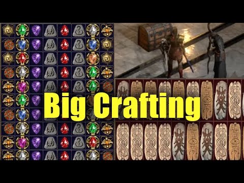 Big Crafting/Opening Session: 20 Amulets & 50 Grand Charms (incl. lucky Pala Skiller!) - D2R
