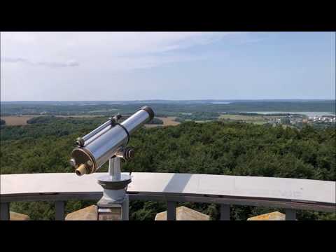 Schloss Granitz Mittelturm: Ausblick auf die Insel Rügen & Ostsee