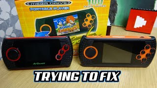 2x Broken SEGA MEGA DRIVE (Genesis) CLONES - Can I FIX Them???