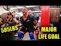 THE BIG 6 PLATE SQUAT - 585LBS - WITH MARK BELL