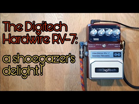 DigiTech HardWire RV-7 Stereo Reverb Pedal image 2