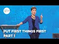 Put First Things First - Pt 1 | Enjoying Everyday Life | Joyce Meyer