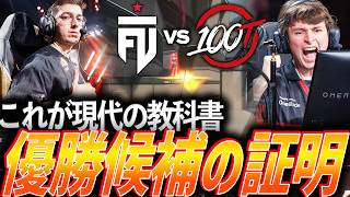 【完成】これが現代の教科書。優勝候補を証明する一戦FUT vs 100T【VALORANT Champions 2026 Groups Day6 - FUT vs 100T】