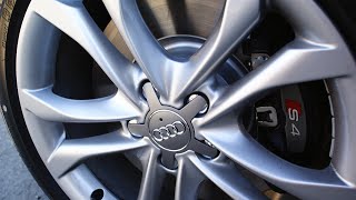 B8 Audi S4 DIY Front Brake Change