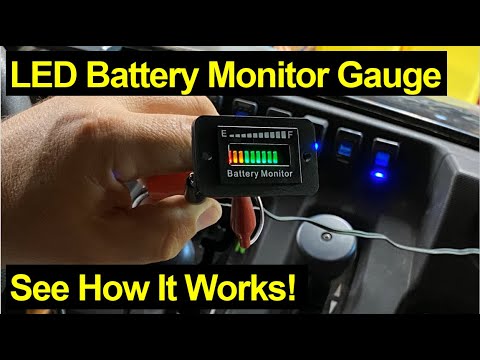 Battery Voltage Meter - Great for Anything on Battery Power!