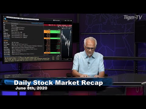 June 8th, The Daily Market Recap on TFNN - 2020