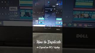 How to Duplicate in Capcut on PC/laptop #pc#laptop#capcutedit #capcut