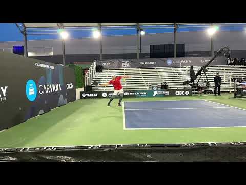 Ben Johns' Flat Serve Technique