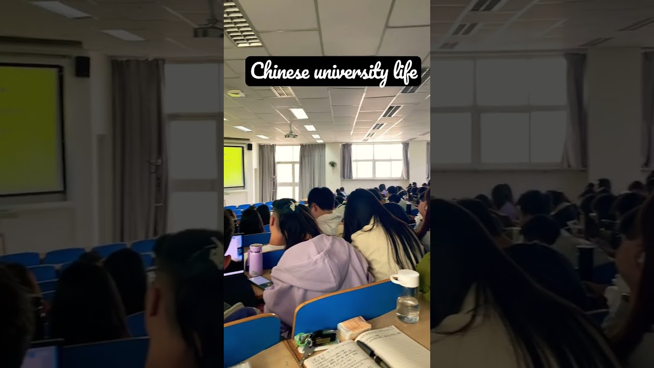 A Master Student class in China Ningxia University