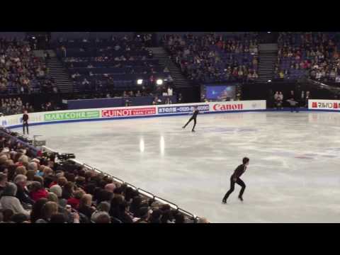 [ISU WC 2017] Men SP Warm-up, Deniss Vasiljevs