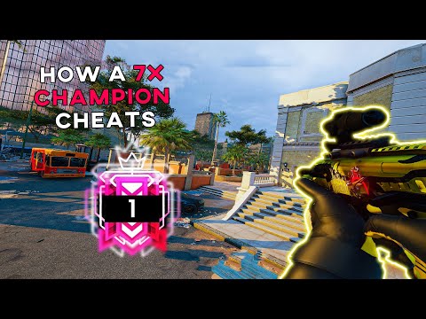How A 7x CHAMPION Cheats Ranked Highlights - Rainbow Six Siege