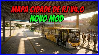 🔴Gameplay Mapa Cidade de RJ V4.0 | Mod Apache Vip V VW 17.230 | Linha 161 | Proton Bus Simulator