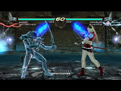 12 Lili Rochefort VS Yoshimitsu - Tekken 6 Gameplay ( Uchiha x24 ) PS3