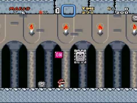Super Mario World - Custom Thwomps