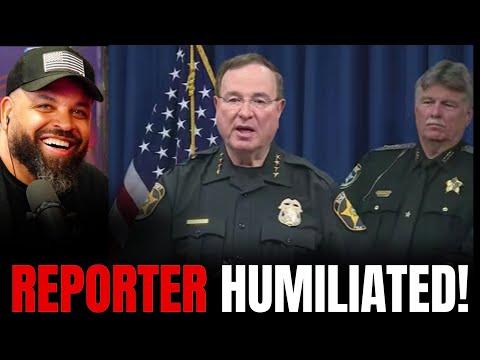 Sheriff Grady Judd SHUTS DOWN Woke Reporter on Immigration 