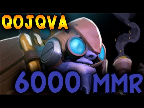 Qojqva 6000 MMR Plays Tinker Dota 2