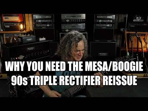 Mesa Boogie 90s Triple Rectifier Amp Head - Blackened Limited Edition image 5