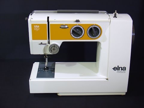 Elna  Lotus SP 32 sewing machine + instructions