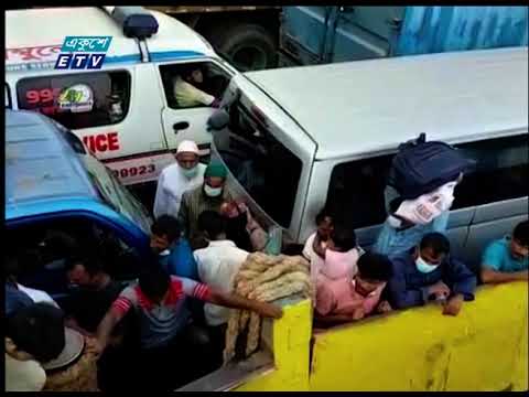 শিমুলিয়া-বাংলাবাজার  নৌরুটের বেড়েছে যাত্রী ও ব্যক্তিগত যানবাহনের চাপ