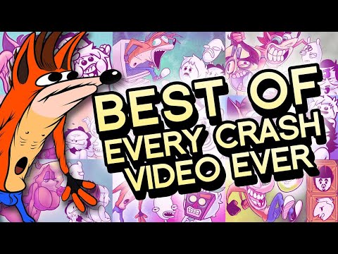 BEST OF Every Crash Bandicoot Video EVER (Funniest Moments)
