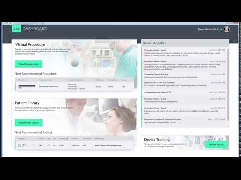 Medical Device Trainer (UI / UX Design)