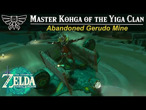 Master Kohga of the Yiga Clan: Abandoned Gerudo Mine | Zelda, Tears of the Kingdom Guide