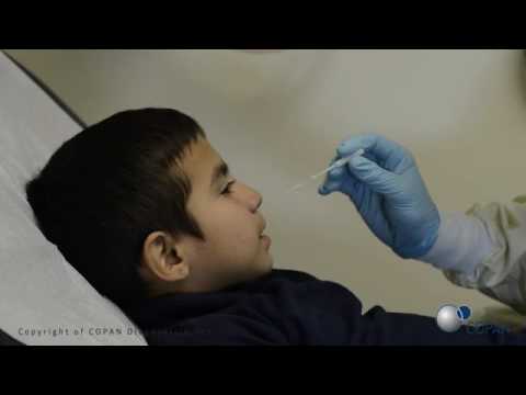 Pediatric Mid-Turbinate Nasal Swab Procedure