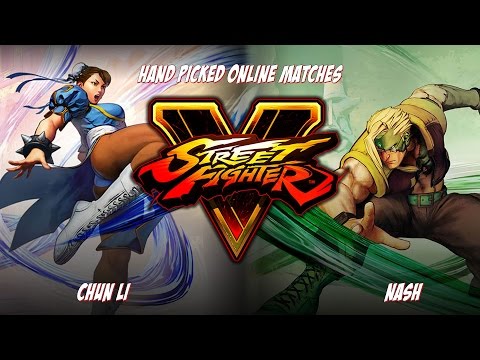SFV beta best online matches - Chun Li vs Nash / Charlie - Asia stress test (part 2)
