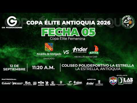 Envigado vs Medellín ADIDA CMP - Fase Eliminatoria #CopaEliteAntioquia Femenina 2026