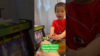 We’ve been enjoying @AkedoOfficial  Warriors toys! @EDDIESWORLD inspired us to get the TMNT one!